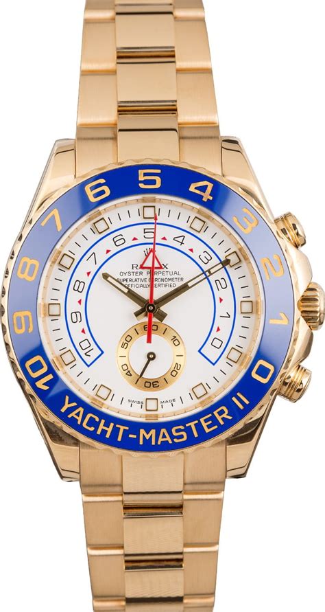 rolex yacht master ii 116688 18k yellow gold|rolex yacht master ii 44mm.